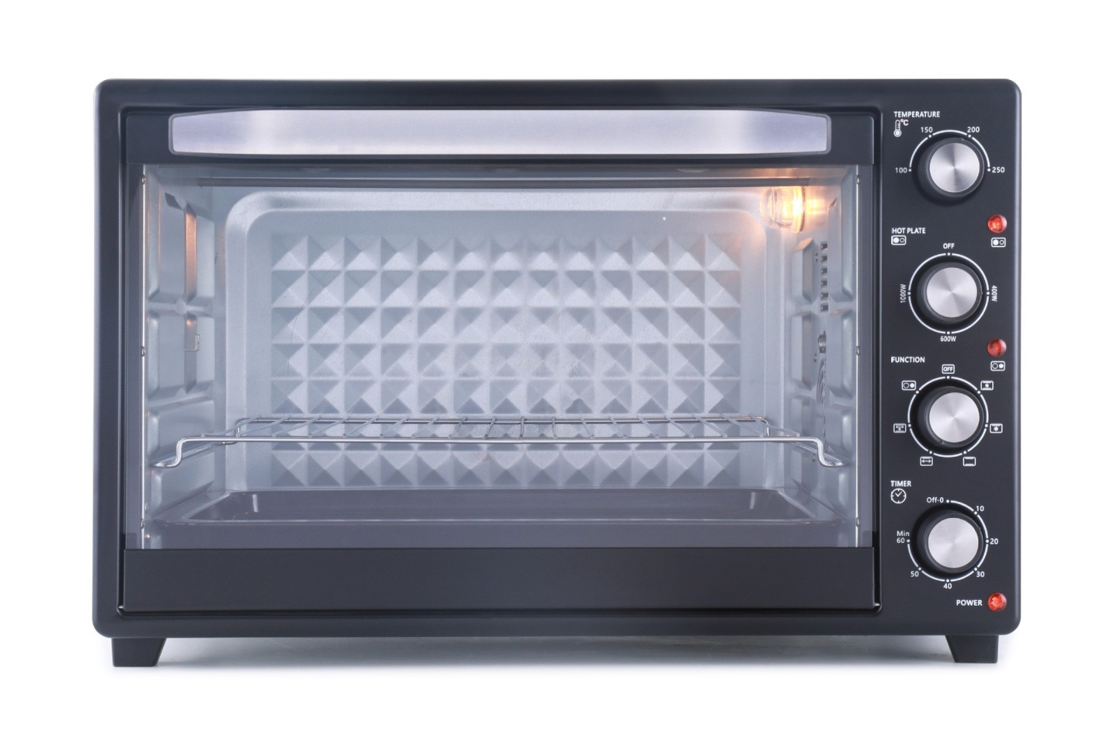 家用多功能电烤箱60L大容量定时温控源头工厂跨境专供出口图3