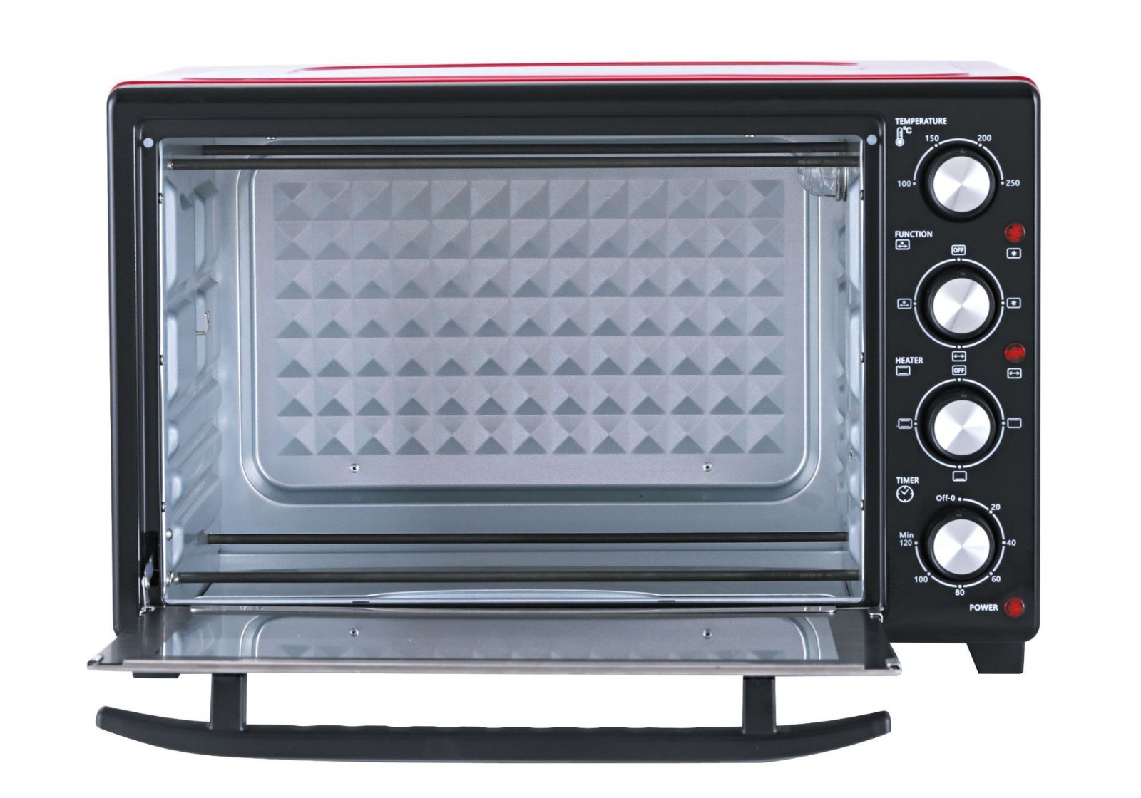 跨境专供烤箱批发家用厨房多功能电烤箱50升大容量烤箱源头工厂图3