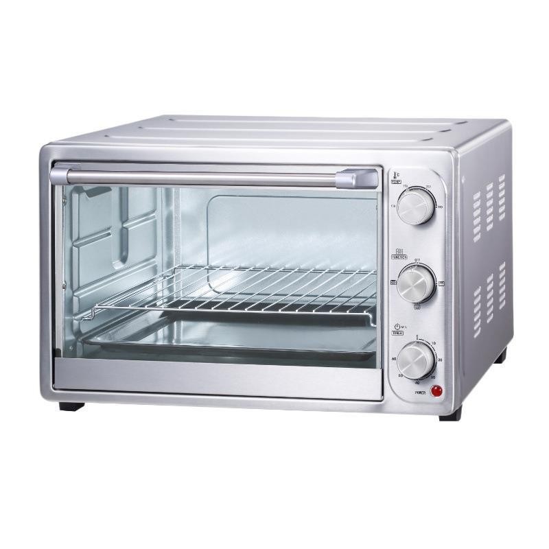 大容量烤箱机械屏多功能可视烤箱源头工厂银色图3