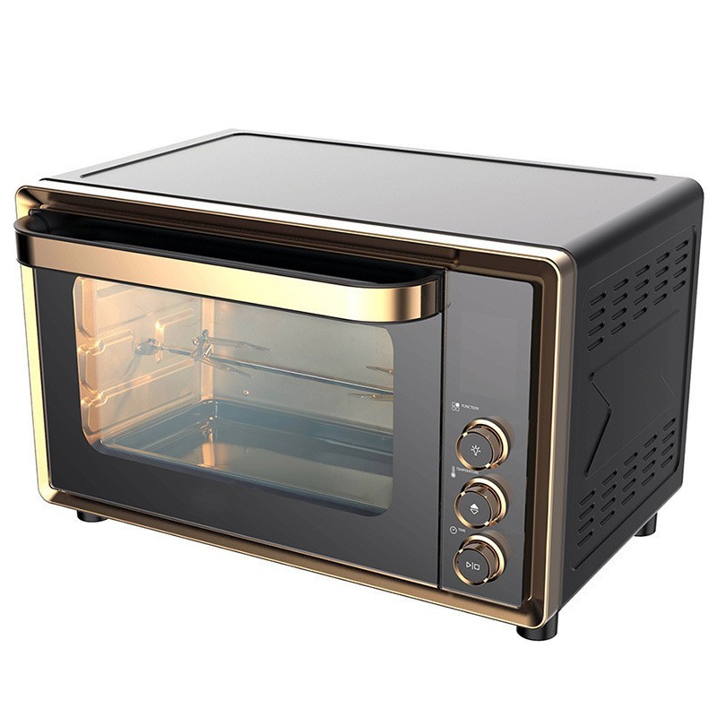 30L新款数码电子式大容量全自动多功能可视无油对流烤箱一体机图4