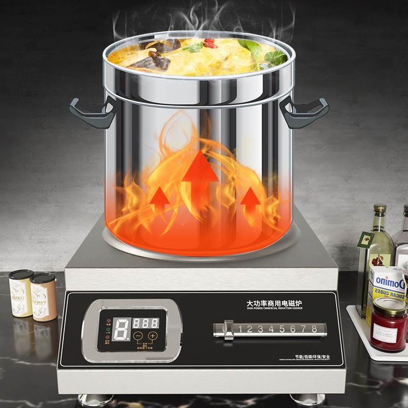 OEM定制厂家商用电磁炉凹面型家用外贸跨境欧规Induction Cooker图3