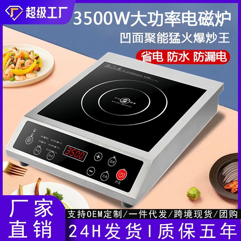 俄罗斯出口外贸跨境电磁炉家用大功率英文版定制Induction cooker图3