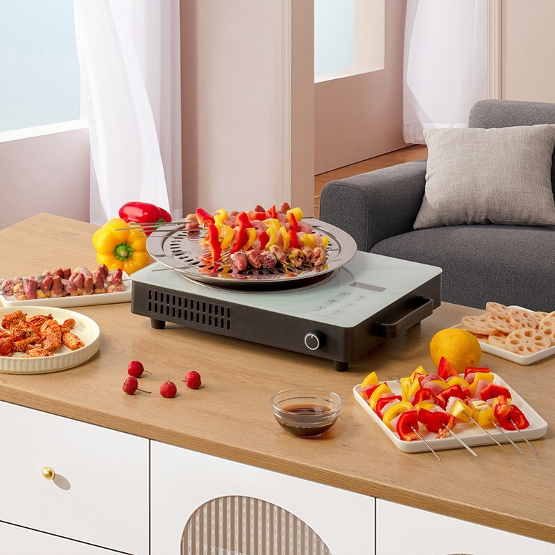 Electric ceramic heaters家用电陶炉多功能触屏炒菜加热电磁炉图4