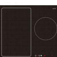 静音多头三头双头电磁炉无区域加热家用开放式厨房工程定制