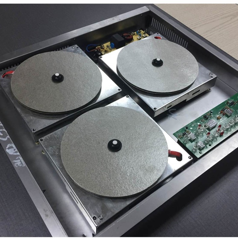 静音多头三头双头电磁炉无区域加热家用开放式厨房工程定制图2