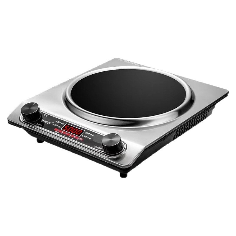 凹面电磁炉家用5000W功率猛火炒菜无辐射易清洗多功能电磁灶图5