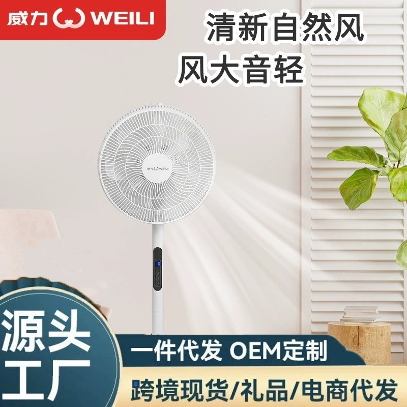 16寸家用电风扇遥控定时台式立式风扇风大轻音落地扇图5