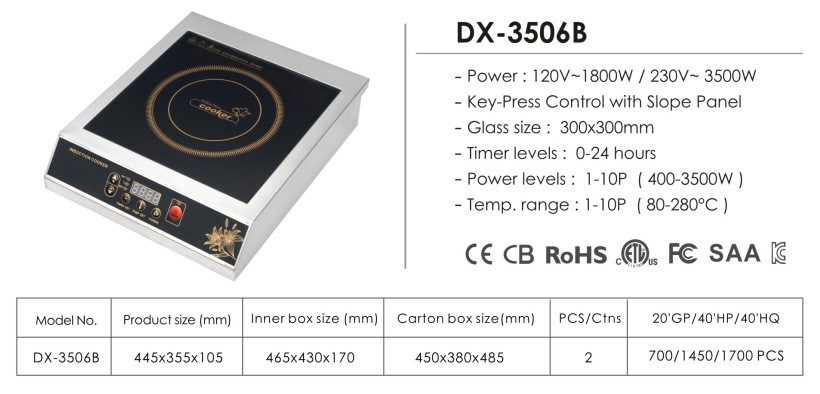 电磁炉家用商用智能防水耐磨耐刮大功率多功能电磁炉厂图4