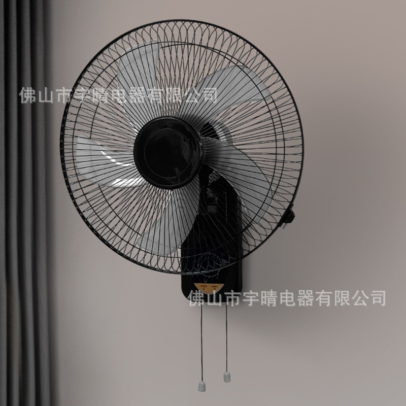 跨境壁扇墙壁挂墙风扇壁挂式电风扇挂壁挂扇遥控大风业餐厅摇头图4