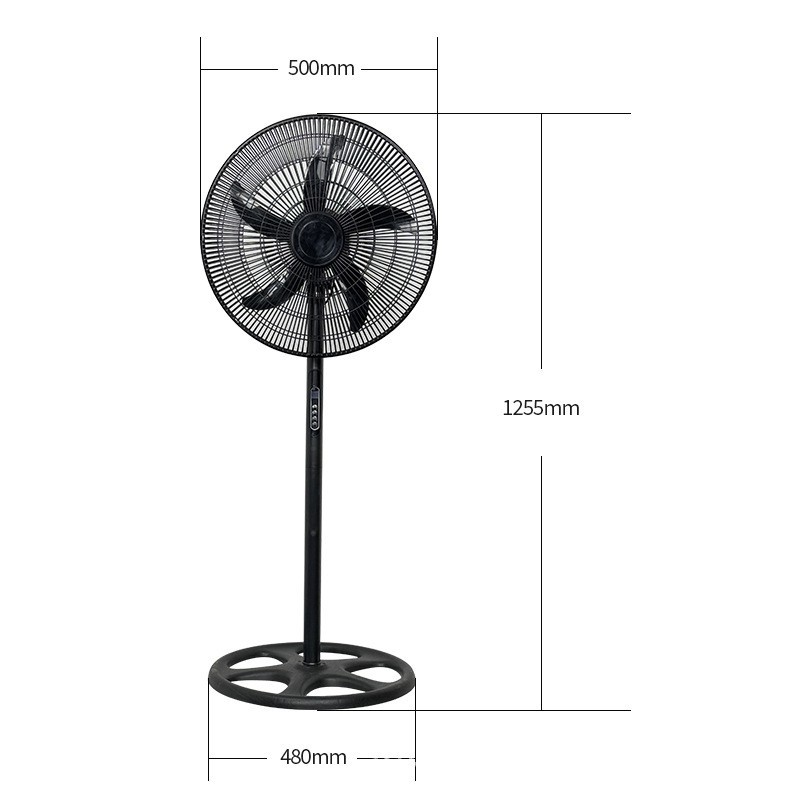 跨境电风扇家用强力落地扇18英寸工业风扇大风力遥控electric fan图5