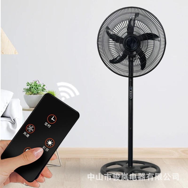 跨境电风扇家用强力落地扇18英寸工业风扇大风力遥控electric fan图4