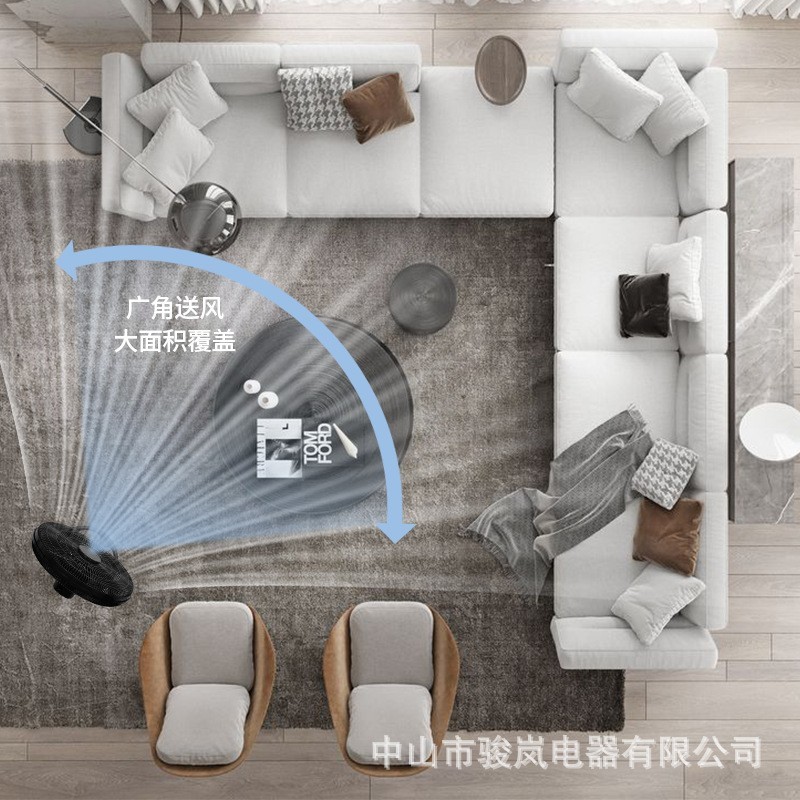 跨境电风扇家用强力落地扇18英寸工业风扇大风力遥控electric fan图3