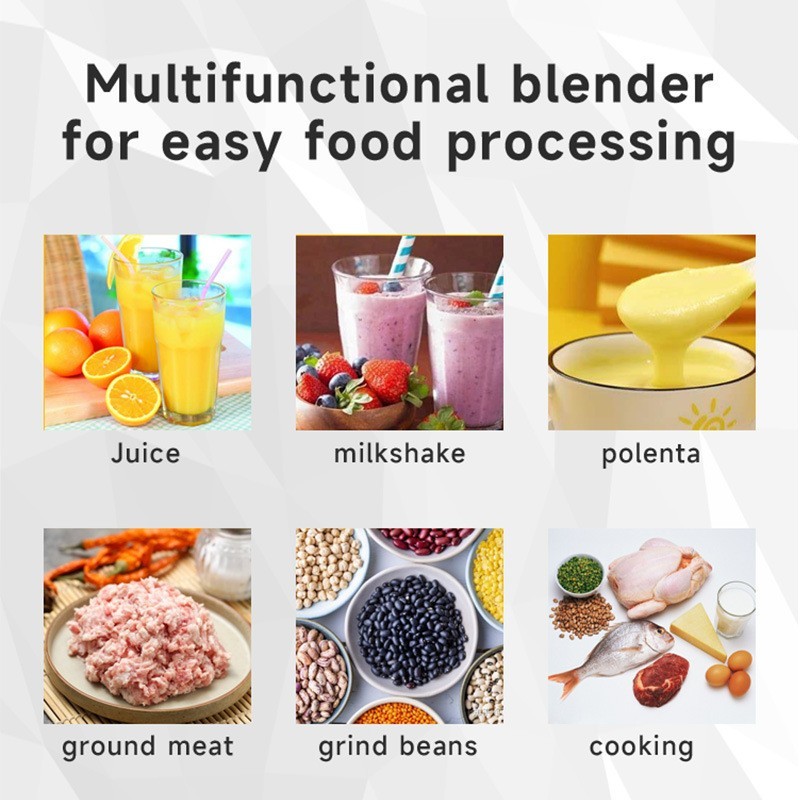 [外贸定制]料理机y66双杯电动榨汁机1.5L家用搅拌机cooking ma图2