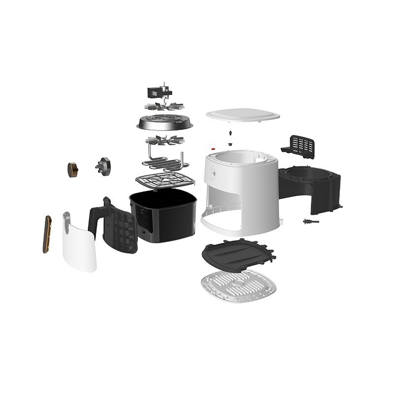 工厂定制跨境欧规110V无油烟空气炸锅薯条电烤箱机Airfryer电炸炉图2