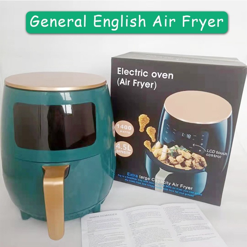 4.5L大容量家用空气炸锅保温预约液晶触摸屏电炸锅健康健康无油图2