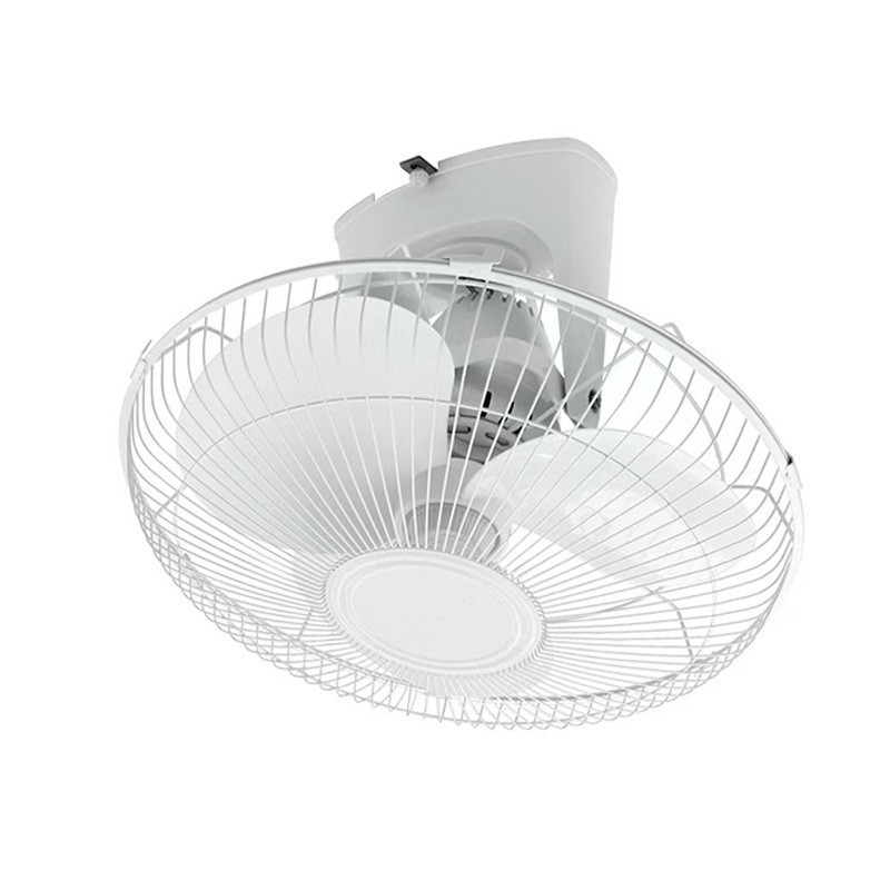 源头工厂跨境出口16寸家用风扇吸顶扇楼顶扇360度摇头吊扇图5