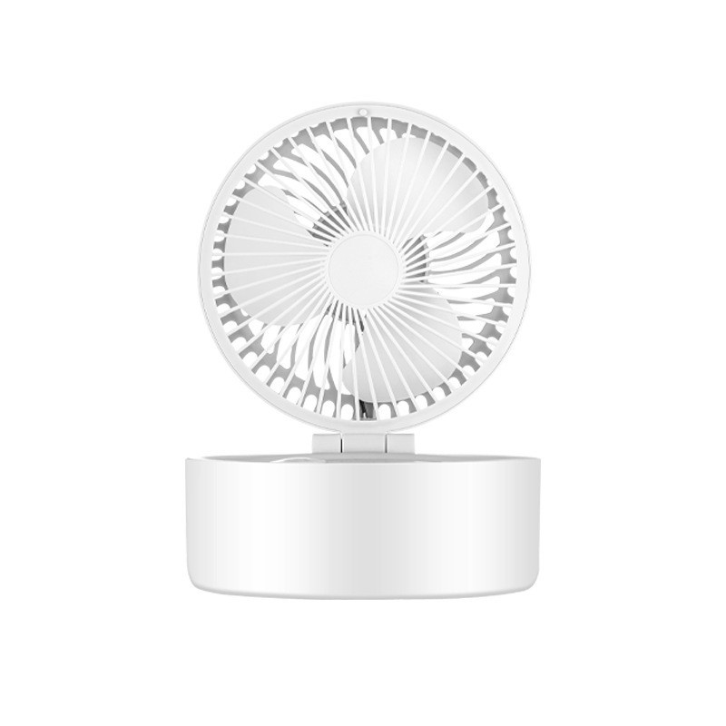 台式喷雾风扇手持折叠桌面大风力USB充电便携式迷你小风扇加湿图5
