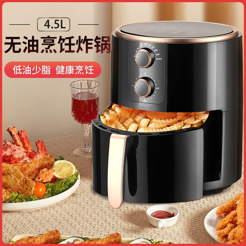 定制贴牌代加工空气炸锅机械式大容量全自动多功能电炸锅跨境外贸图4