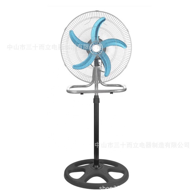 跨境定制外贸电风扇18寸工业落地扇三合一摇头风扇台立式扇图2