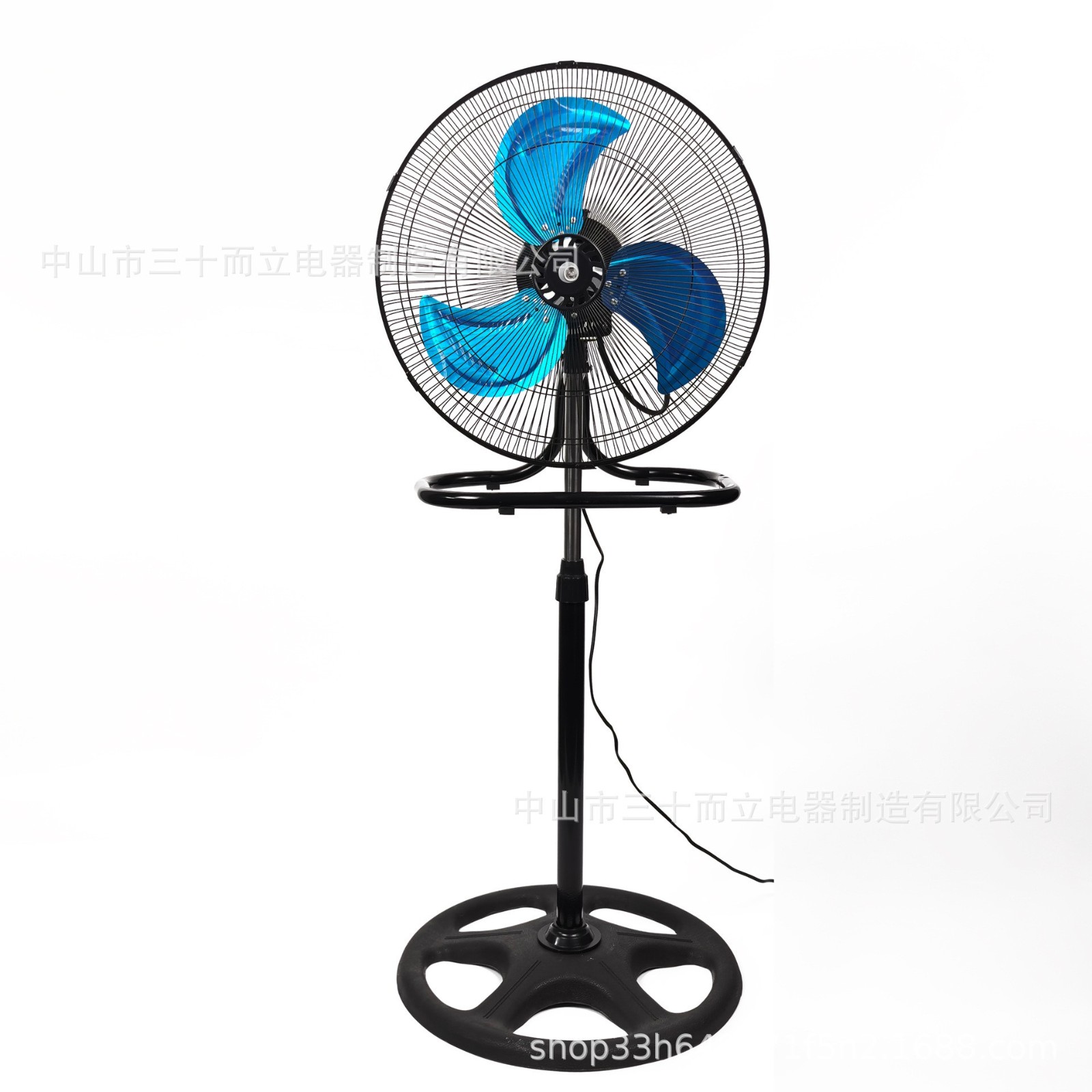 跨境定制外贸电风扇18寸工业落地扇三合一摇头风扇台立式扇图5