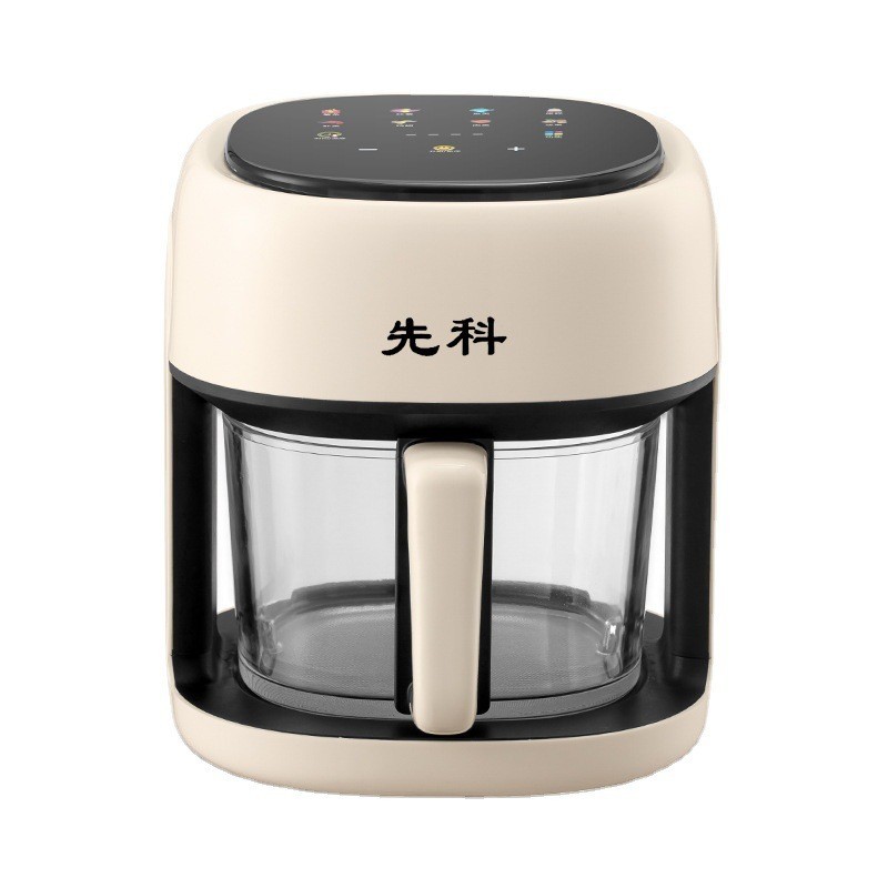 新款空气炸锅家用大容量4.5L自动多功能全景可视化电炸锅图4