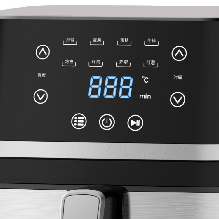 定制9L8012D不锈钢空气炸锅多功能airfryer可视电炸锅窗口电炸炉图3