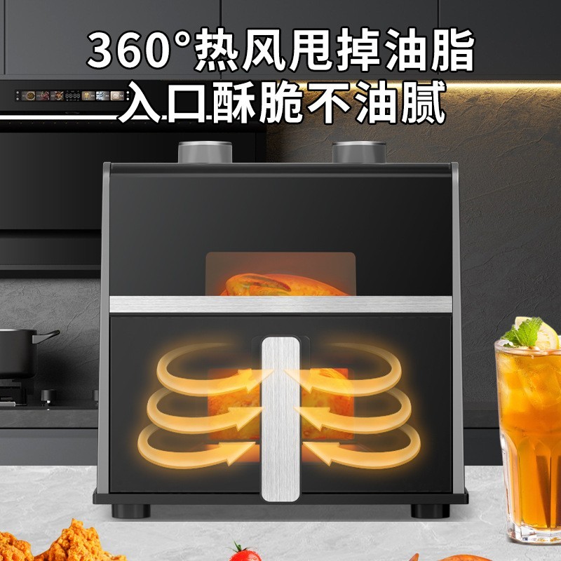 定制欧规美规空气炸锅出口外贸41家用电器自动多功能电烤箱一体机图2