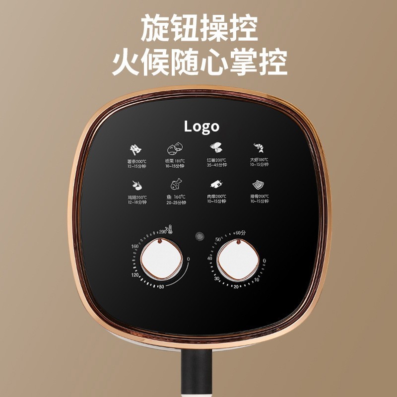 定制外贸出口空气炸锅家用可视电炸锅低脂电烤箱一体多功能薯条机图3