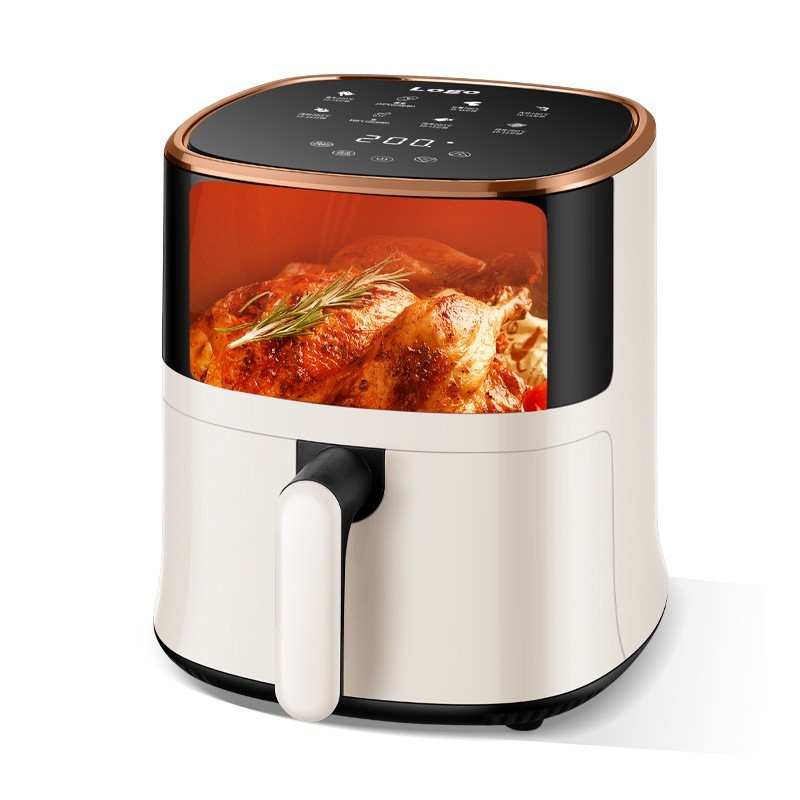 外贸英文空气炸锅家用110V220V电烤箱一体机多功能全自动智能新款图5