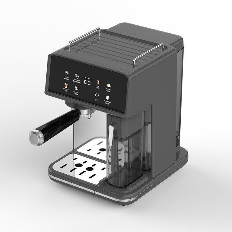 触屏意式浓缩咖啡机咖啡机卡布奇诺咖啡机现磨咖啡机家图2