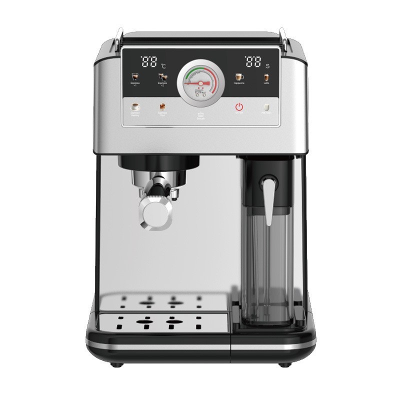 彩色触摸屏冷萃咖啡机家商用意式研磨一体机半自动咖啡机图2