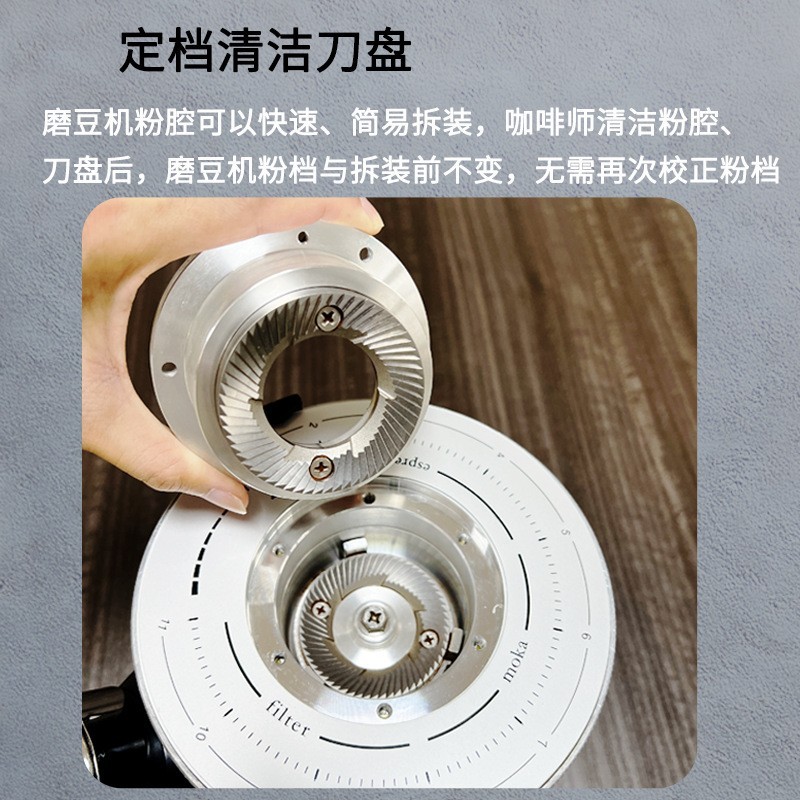 商用意式电控定量磨豆机家用手冲咖啡豆研磨机可贴牌定制图4