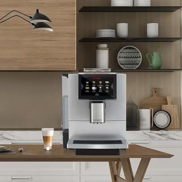 F10全自动咖啡机一键现磨奶咖办公商用国潮风图2