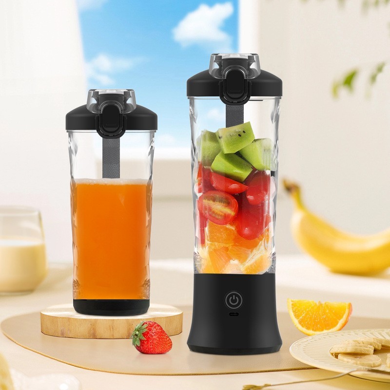 跨境榨汁机便携式USB充电榨汁杯家用迷你电动果汁机便携搅拌杯图3