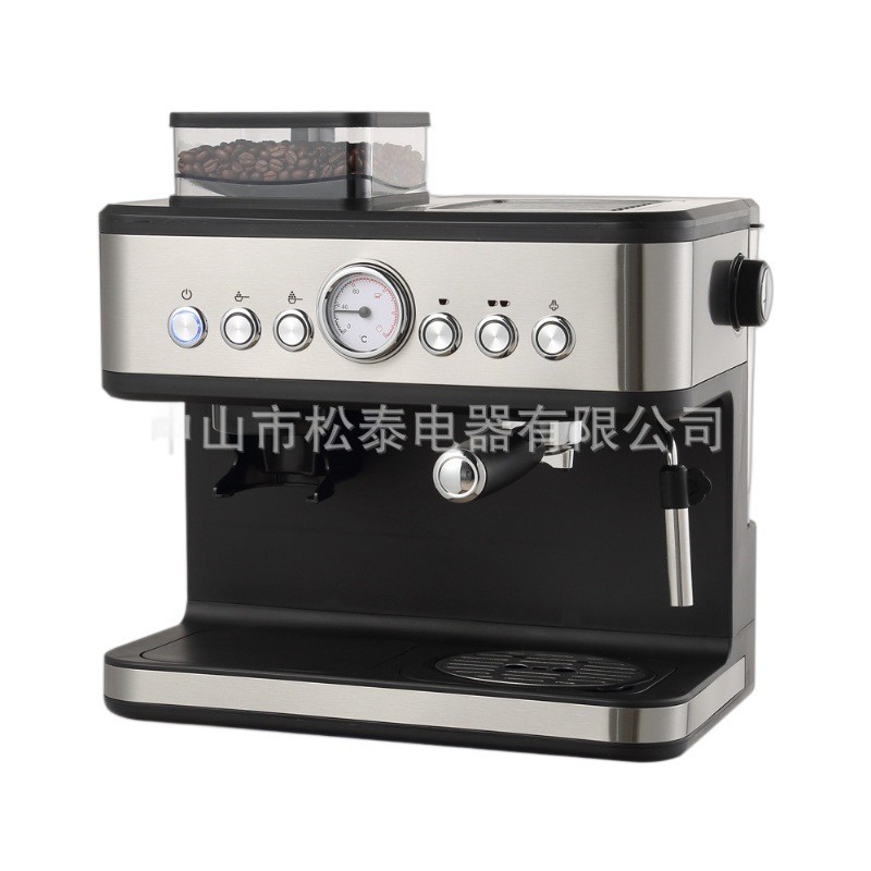 研磨一体咖啡机全自动家用意式咖啡机现磨豆高压蒸汽打奶泡20Bar图5