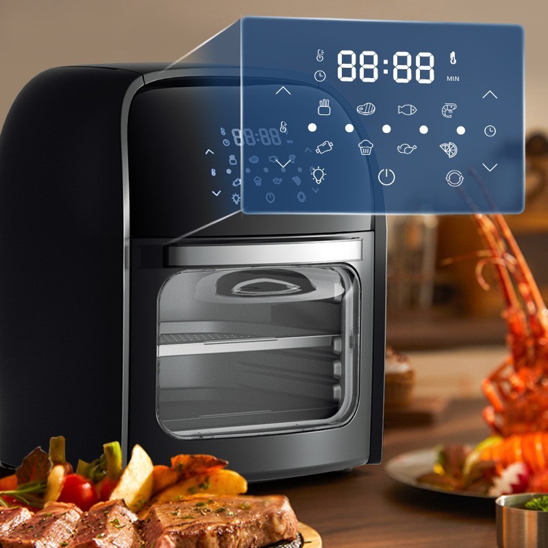 新一代可视空气炸锅12L大容量图2