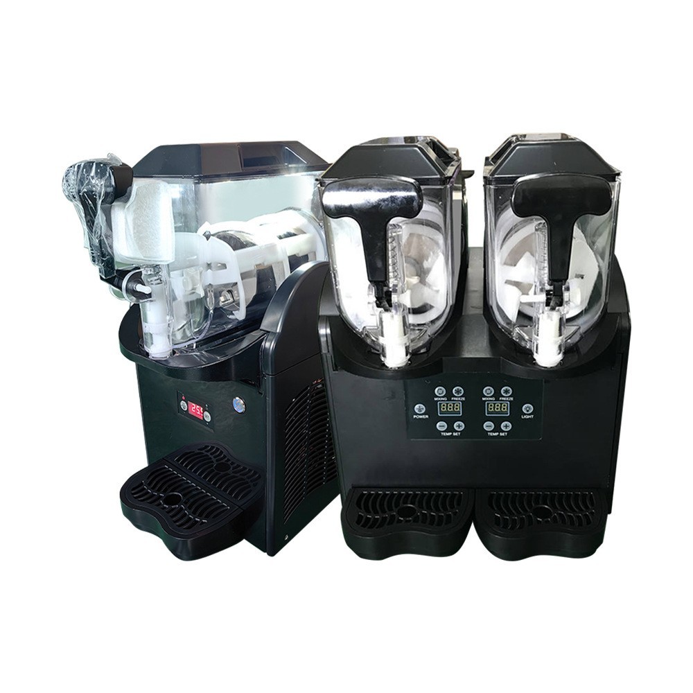 奶茶店商用单缸两缸雪融机沙冰机雪泥机小型3L果汁沙冰可乐雪蓉机图2