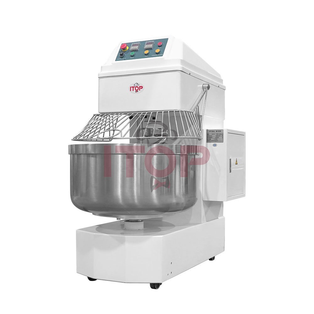 商用大型和面机大容量100公斤大和面机双速双动多功能自动和面机图5