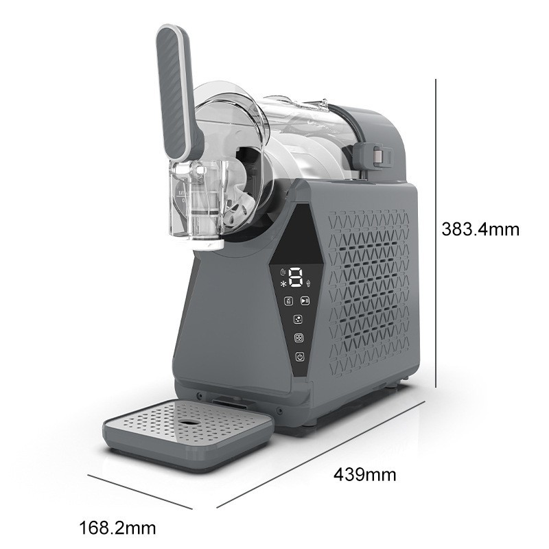 跨境家用小型全自动冰沙机 多功能制冰雪泥 冷饮机奶昔果汁雪融机图2