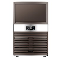 跨境定制欧规美标大型外贸商用制冰机酒吧家用全自动方冰块机