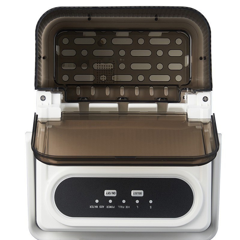 实心制冰机家用小型桌面迷你户外宿舍全自动子弹型冰块机图3