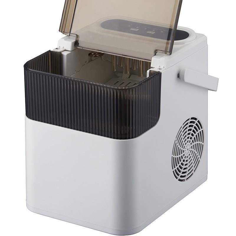 实心制冰机家用小型桌面迷你户外宿舍全自动子弹型冰块机图2