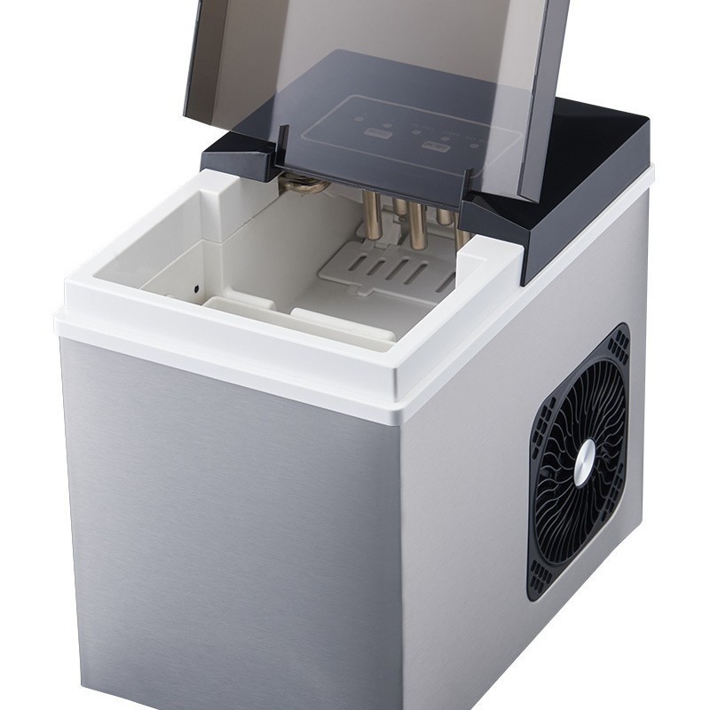 实心制冰机家用小型桌面迷你户外宿舍全自动子弹型冰块机图3