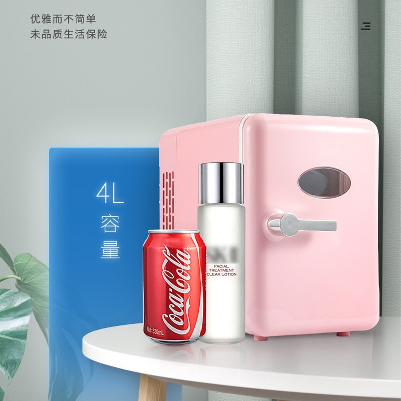 厂家定制美妆冰箱款美容院用冷藏12V小冰箱车载便携式12V电冰箱图2