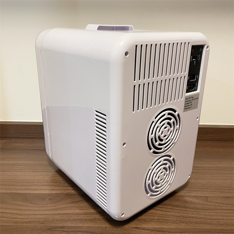 跨境10升数显温控面板车家两用冷暖两用冷藏加热小型车载冰箱图5