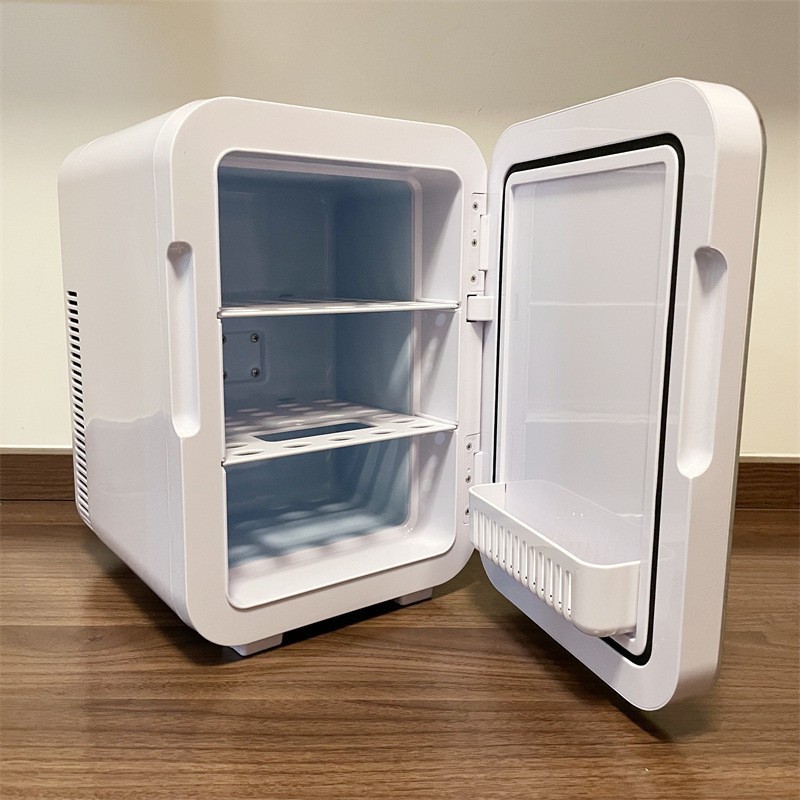 跨境10升数显温控面板车家两用冷暖两用冷藏加热小型车载冰箱图4