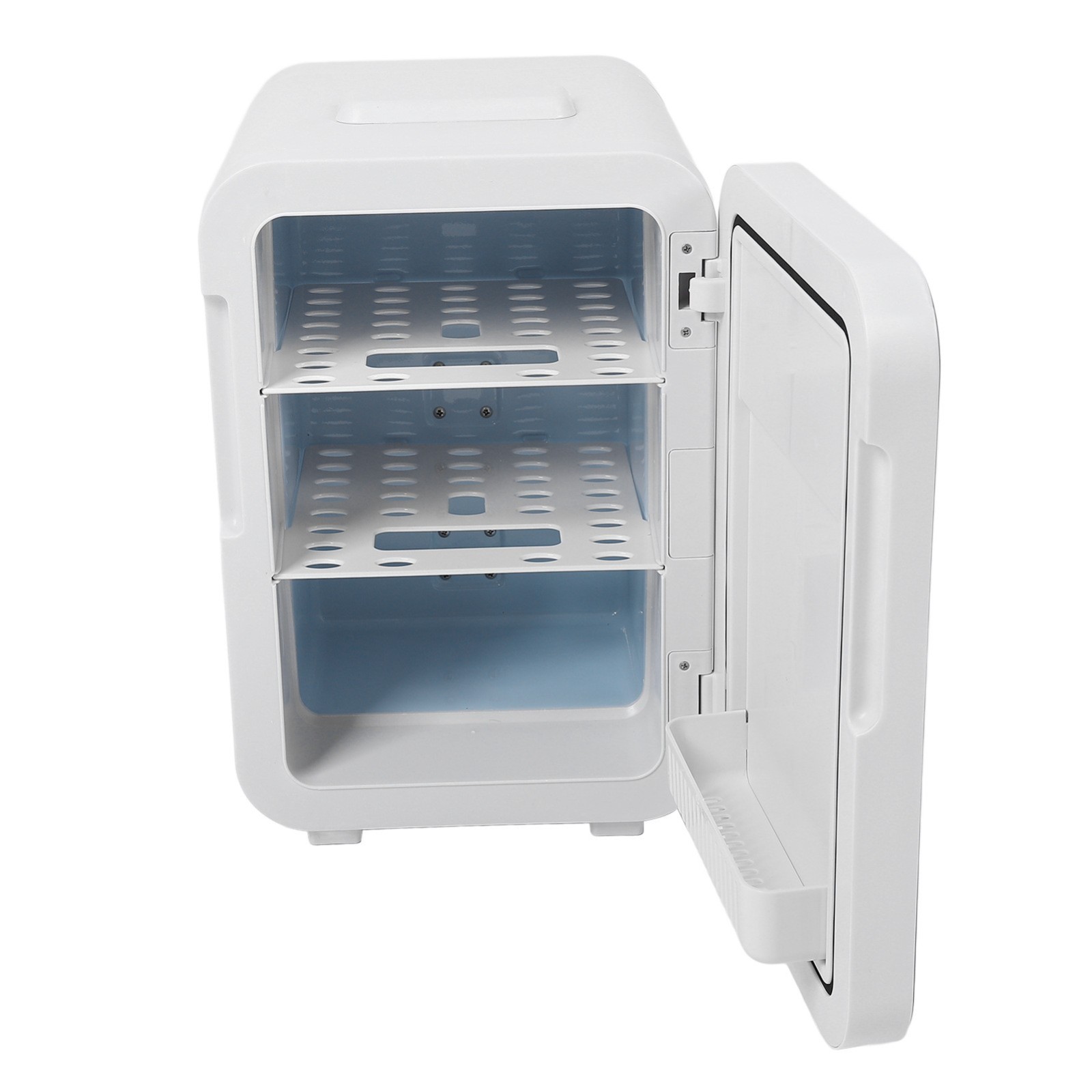 跨境出口定制20L化妆品小型冰箱 家车两用车载冰箱便捷式制冷冰箱图3