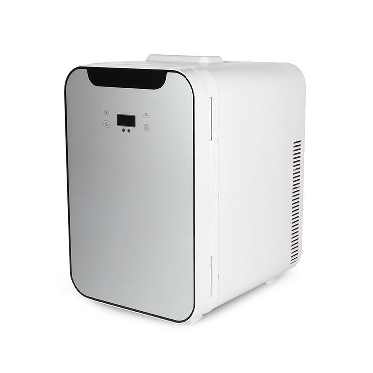 跨境出口定制20L化妆品小型冰箱 家车两用车载冰箱便捷式制冷冰箱图4