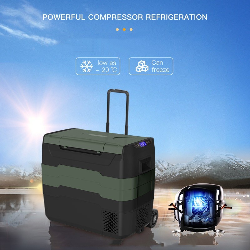 小型制冷便携式车载冰箱支持定制颜色LOGO外包装箱户外小冰箱货车图3