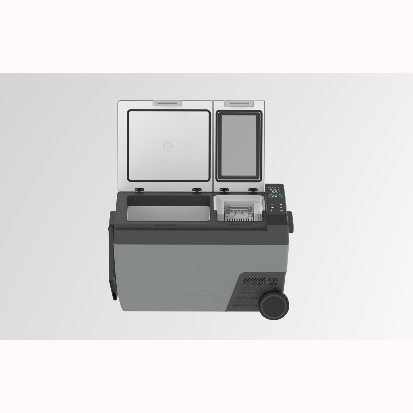 加工定制便携式45L制冰冷藏一体机压缩机制冷亚马逊跨境电商户外图2